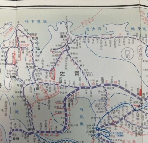 金沢書店 / 鉄道線路図 運転計画用 昭和45年12月1日現在