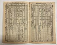 交通公社の全国小型時刻表　1975年7月