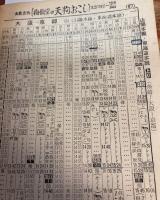 携帯全国時刻表　1966年8月