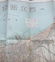 福岡市街全図　合併町村編入最新版　観光案内・教育資料