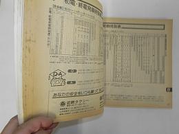 近鉄時刻表　1984年春・夏号　業務用