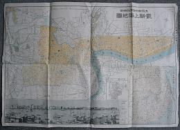 最新上海地図　1万2千分の1　昭和7年